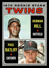1970 Topps #267 Herman Hill/Paul Ratliff Ex-Mint RC Rookie ID: 471433 1970 Topps #267 Herman Hill/Paul Ratliff Ex-Mint RC Rookie ID: 471433
