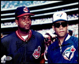 Sandy Alomar Jr Roberto Alomar Photo Signed Auto PSA/DNA Authenticated Indians/ Blue Jays Sandy Alomar Jr Roberto Alomar Photo Signed Auto PSA/DNA Authenticated Indians/ Blue Jays