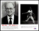 Red Barber Photo Signed Auto PSA Authenticated Announcer Good Luck Red Barber Photo Signed Auto PSA Authenticated Announcer Good Luck
