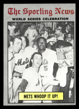 1970 Topps #310 World Series Summary Mets Whoop It Up! Ex-Mint ID: 471670 1970 Topps #310 World Series Summary Mets Whoop It Up! Ex-Mint ID: 471670