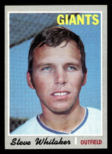 1970 Topps #496 Steve Whitaker Near Mint+ 1970 Topps #496 Steve Whitaker Near Mint+