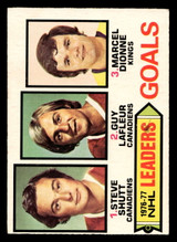 1977-78 O-Pee-Chee #1 Steve Shutt/Guy LaFleur/Marcel Dionne LL Ex-Mint OPC 1977-78 O-Pee-Chee #1 Steve Shutt/Guy LaFleur/Marcel Dionne LL Ex-Mint OPC