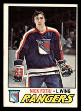 1977-78 O-Pee-Chee #11 Nick Fotiu Near Mint OPC 1977-78 O-Pee-Chee #11 Nick Fotiu Near Mint OPC