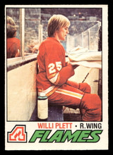 1977-78 O-Pee-Chee #17 Willi Plett Near Mint RC Rookie OPC 1977-78 O-Pee-Chee #17 Willi Plett Near Mint RC Rookie OPC