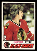 1977-78 O-Pee-Chee #34 Randy Holt Near Mint+ RC Rookie OPC 1977-78 O-Pee-Chee #34 Randy Holt Near Mint+ RC Rookie OPC