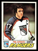 1977-78 O-Pee-Chee #55 Phil Esposito UER Near Mint+ OPC 1977-78 O-Pee-Chee #55 Phil Esposito UER Near Mint+ OPC