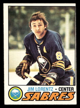 1977-78 O-Pee-Chee #58 Jim Lorentz Near Mint OPC 1977-78 O-Pee-Chee #58 Jim Lorentz Near Mint OPC