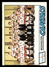 1977-78 O-Pee-Chee #88 Capitals Team Near Mint OPC 1977-78 O-Pee-Chee #88 Capitals Team Near Mint OPC