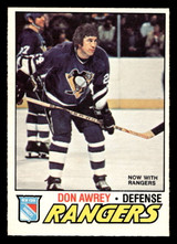 1977-78 O-Pee-Chee #137 Don Awrey Near Mint+ OPC 1977-78 O-Pee-Chee #137 Don Awrey Near Mint+ OPC