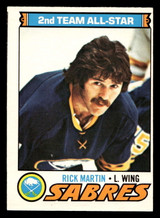 1977-78 O-Pee-Chee #180 Rick Martin AS Ex-Mint OPC 1977-78 O-Pee-Chee #180 Rick Martin AS Ex-Mint OPC