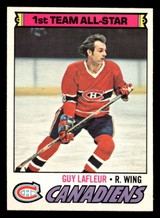 1977-78 O-Pee-Chee #200 Guy Lafleur AS Ex-Mint OPC 1977-78 O-Pee-Chee #200 Guy Lafleur AS Ex-Mint OPC