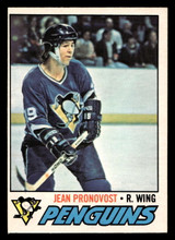 1977-78 O-Pee-Chee #261 Jean Pronovost Near Mint OPC 1977-78 O-Pee-Chee #261 Jean Pronovost Near Mint OPC