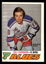 1977-78 O-Pee-Chee #303 Bill Fairbairn Ex-Mint OPC 1977-78 O-Pee-Chee #303 Bill Fairbairn Ex-Mint OPC