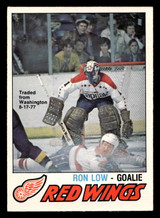 1977-78 O-Pee-Chee #305 Ron Low Near Mint OPC 1977-78 O-Pee-Chee #305 Ron Low Near Mint OPC
