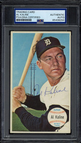 1964 Topps Giants #12 Al Kaline Detroit Tigers PSA/DNA Signed Auto 1964 Topps Giants #12 Al Kaline Detroit Tigers PSA/DNA Signed Auto