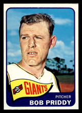 1965 Topps #482 Bob Priddy Ex-Mint SET BREAK 1965 Topps #482 Bob Priddy Ex-Mint SET BREAK