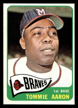 1965 Topps #567 Tommie Aaron Ex-Mint SET BREAK 1965 Topps #567 Tommie Aaron Ex-Mint SET BREAK