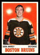 1970-71 Topps #4 Don Awrey Very Good 1970-71 Topps #4 Don Awrey Very Good