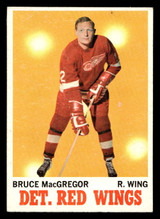1970-71 Topps #27 Bruce MacGregor Excellent+ Writing On Back 1970-71 Topps #27 Bruce MacGregor Excellent+ Writing On Back