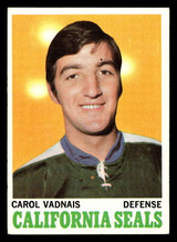 1970-71 Topps #70 Carol Vadnais Excellent+ ID: 473592 1970-71 Topps #70 Carol Vadnais Excellent+ ID: 473592