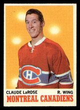 1970-71 O-Pee-Chee #56 Claude Larose Very Good OPC 1970-71 O-Pee-Chee #56 Claude Larose Very Good OPC