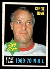 1970-71 O-Pee-Chee #238 Gordie Howe AS Near Mint OPC 1970-71 O-Pee-Chee #238 Gordie Howe AS Near Mint OPC