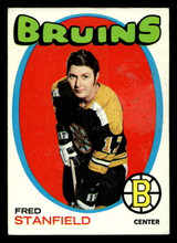 1971-72 Topps #7 Fred Stanfield Excellent+ 1971-72 Topps #7 Fred Stanfield Excellent+