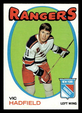 1971-72 Topps #9 Vic Hadfield Near Mint+ ID: 473831 1971-72 Topps #9 Vic Hadfield Near Mint+ ID: 473831