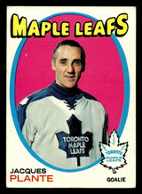 1971-72 Topps #10 Jacques Plante Excellent+ ID: 473836 1971-72 Topps #10 Jacques Plante Excellent+ ID: 473836