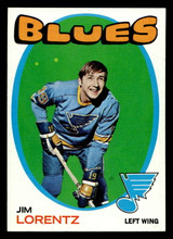 1971-72 Topps #13 Jim Lorentz Near Mint+ ID: 473852 1971-72 Topps #13 Jim Lorentz Near Mint+ ID: 473852