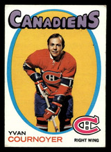 1971-72 Topps #15 Yvan Cournoyer VG-EX 1971-72 Topps #15 Yvan Cournoyer VG-EX