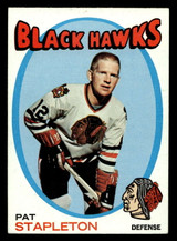1971-72 Topps #25 Pat Stapleton Ex-Mint ID: 473909 1971-72 Topps #25 Pat Stapleton Ex-Mint ID: 473909