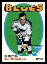 1971-72 Topps #51 Chris Bordeleau Ex-Mint RC Rookie ID: 474017 1971-72 Topps #51 Chris Bordeleau Ex-Mint RC Rookie ID: 474017
