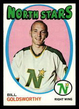 1971-72 Topps #55 Bill Goldsworthy Ex-Mint 1971-72 Topps #55 Bill Goldsworthy Ex-Mint