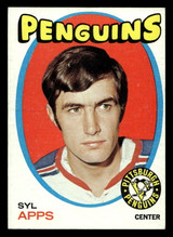 1971-72 Topps #77 Syl Apps Jr. Ex-Mint RC Rookie ID: 474133 1971-72 Topps #77 Syl Apps Jr. Ex-Mint RC Rookie ID: 474133