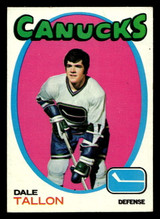 1971-72 Topps #95 Dale Tallon Very Good 1971-72 Topps #95 Dale Tallon Very Good
