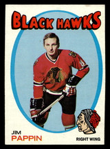 1971-72 Topps #98 Jim Pappin Ex-Mint ID: 474220 1971-72 Topps #98 Jim Pappin Ex-Mint ID: 474220