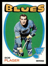 1971-72 Topps #103 Bob Plager UER Near Mint 1971-72 Topps #103 Bob Plager UER Near Mint