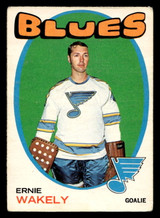 1971-72 O-Pee-Chee #81 Ernie Wakely G-VG 1971-72 O-Pee-Chee #81 Ernie Wakely G-VG