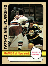 1972-73 Topps #5 Playoff Game 4 Ex-Mint ID: 474423 1972-73 Topps #5 Playoff Game 4 Ex-Mint ID: 474423