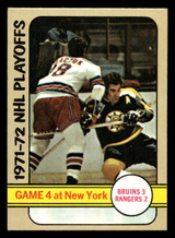 1972-73 Topps #5 Playoff Game 4 Ex-Mint ID: 474425 1972-73 Topps #5 Playoff Game 4 Ex-Mint ID: 474425