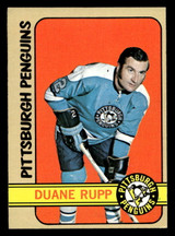 1972-73 Topps #28 Duane Rupp Excellent+ 1972-73 Topps #28 Duane Rupp Excellent+