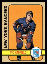 1972-73 Topps #110 Vic Hadfield Ex-Mint ID: 474675 1972-73 Topps #110 Vic Hadfield Ex-Mint ID: 474675