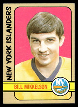 1972-73 Topps #118 Bill Mikkelson Excellent+ RC Rookie 1972-73 Topps #118 Bill Mikkelson Excellent+ RC Rookie