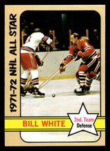 1972-73 Topps #128 Bill White AS Near Mint ID: 474726 1972-73 Topps #128 Bill White AS Near Mint ID: 474726