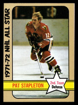 1972-73 Topps #129 Pat Stapleton AS Near Mint ID: 474729 1972-73 Topps #129 Pat Stapleton AS Near Mint ID: 474729