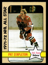 1972-73 Topps #129 Pat Stapleton AS Near Mint ID: 474731 1972-73 Topps #129 Pat Stapleton AS Near Mint ID: 474731