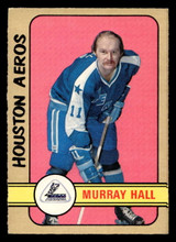 1972-73 O-Pee-Chee #294 Murray Hall Ex-Mint OPC 1972-73 O-Pee-Chee #294 Murray Hall Ex-Mint OPC