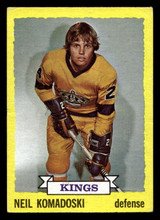 1973-74 Topps #16 Neil Komadoski Very Good RC Rookie 1973-74 Topps #16 Neil Komadoski Very Good RC Rookie