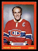 1973-74 Topps #87 Henri Richard Excellent+ ID: 474978 1973-74 Topps #87 Henri Richard Excellent+ ID: 474978